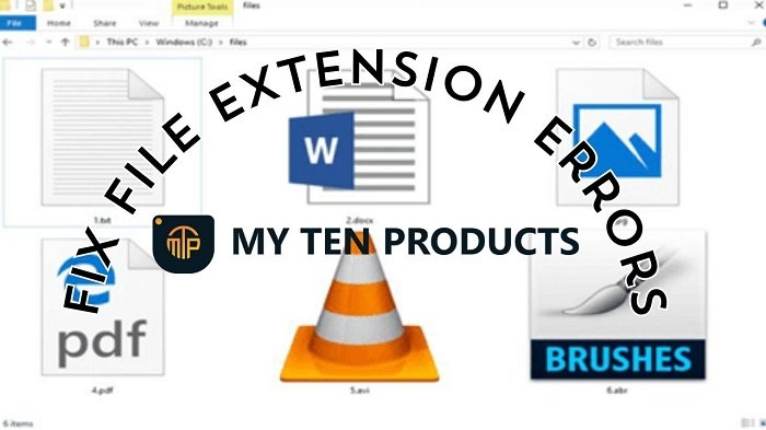 Fix File Extension Errors or Problems 2024