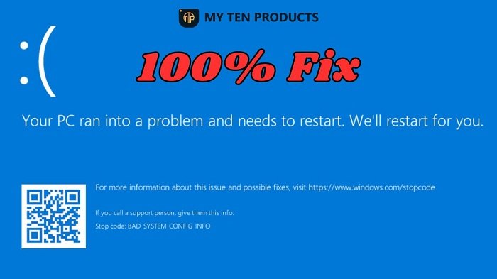 Your PC Ran into a Problem and Needs to Restart: fixed 2024