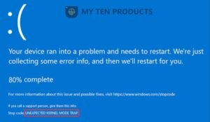 How To Fix UNEXPECTED KERNEL MODE TRAP Error 2024
