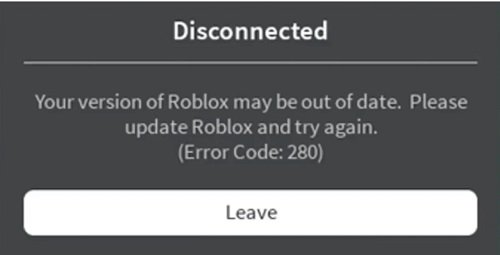 Error Code 280 Roblox on PC