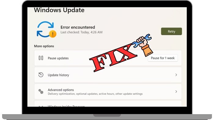 Fix Troubleshooting Windows Update Errors On Windows 11