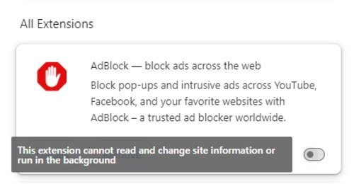 Disable Ad-blockers