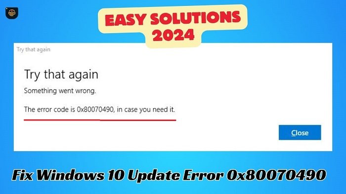 5 Ways to Fix Windows 10 Update Error 0x80070490 (Easy Solutions)